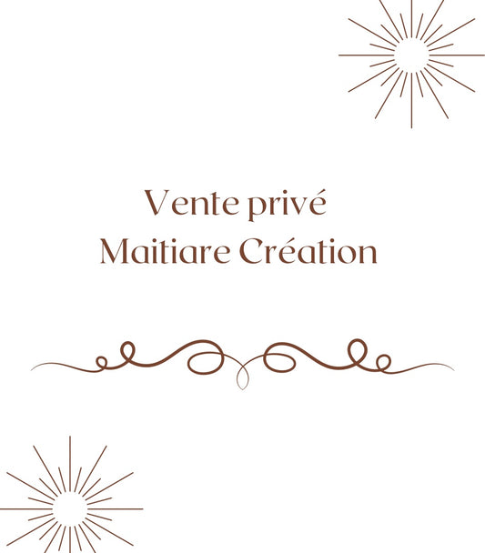 Acompte vente privée